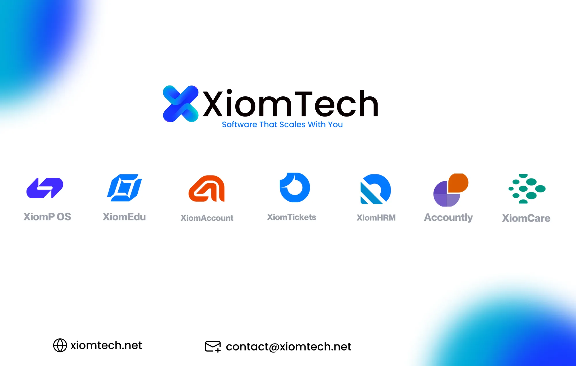 XiomTech Products 2026: The Complete Software Ecosystem Built for Real-World Business